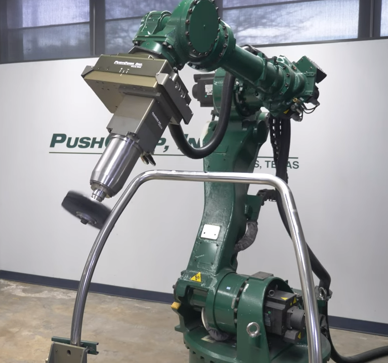 Automated Polishing Stainless Steel with an Industrial Robot