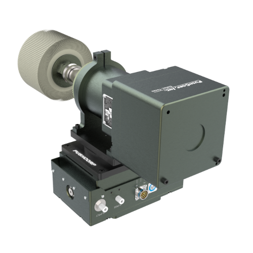 RI-90 enables a robot, along with a PushCorp compliant device and servo spindle to apply BOTH radial and axial forces in a single, easy setup