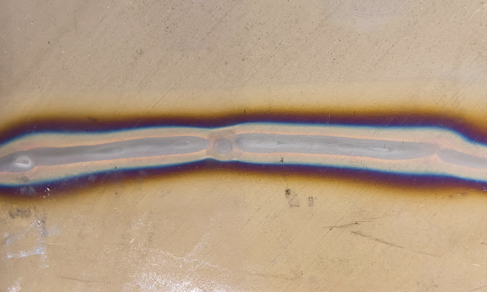 Discoloration Improper Grinding